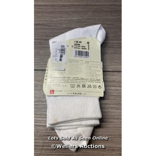 7489 - FALKE SOCKS / 2.5-5 / APPEARS NEW & UNWORN / SEE IMAGES FOR DETAILS / H27