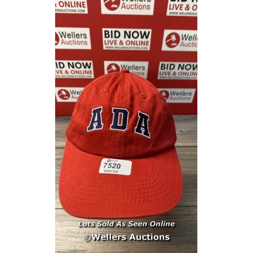 7520 - ADANOLA CAP OS CLASSIC RED/NAVYBLUE / OS / APPEARS NEW & UNWORN / SEE IMAGES FOR DETAILS / H27