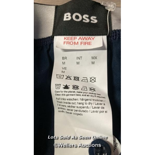 4124 - BOSS TRAD BOXER STRIPE M 460-OPEN BL / M / APPEARS NEW