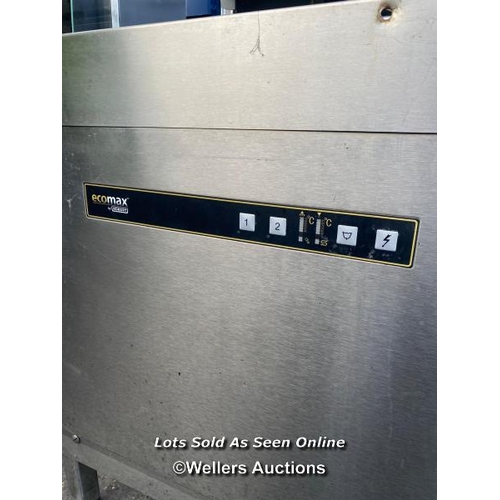 29 - Hobart EcoMaxX602-12 Pass Through Dishwasher / Lot location: Caterfair, 8 Royce Road, Peterborough, ... 