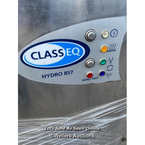 31 - ClassEq Hydro 857 Pass through Dishwasher / Lot location: Caterfair, 8 Royce Road, Peterborough, PE1... 