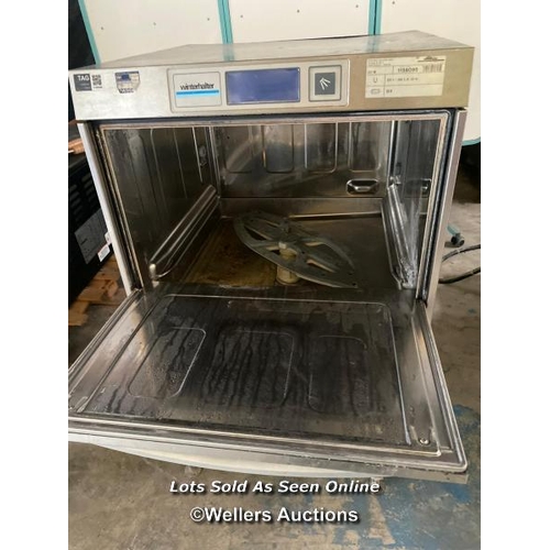 9 - Winterhalter UC-M Undercounter Glasswasher  / Lot location: Caterfair, 8 Royce Road, Peterborough, P... 