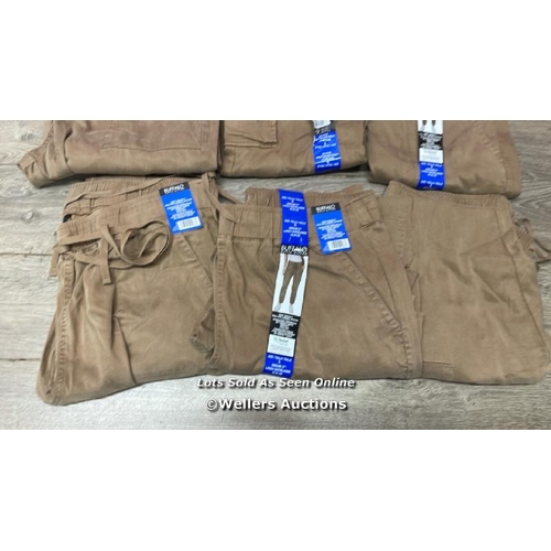 2020 - 6X LADIES NEW BUFFALO PULL ON CARGO JOGGERS L / D2