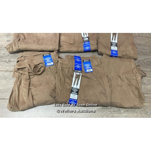 2022 - 6X LADIES NEW BUFFALO PULL ON CARGO JOGGERS L / D2