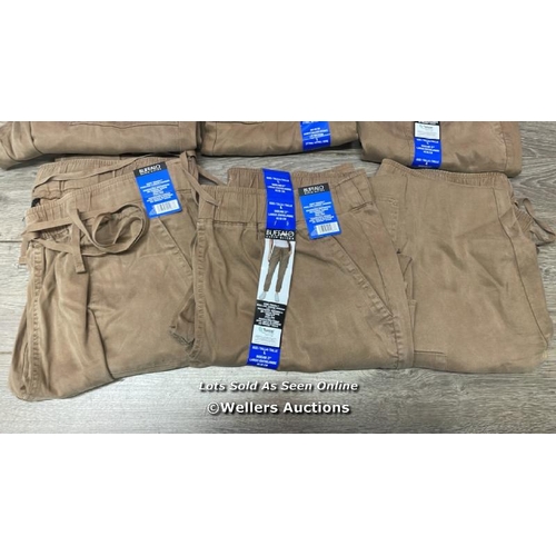 2023 - 6X LADIES NEW BUFFALO PULL ON CARGO JOGGERS L / D3