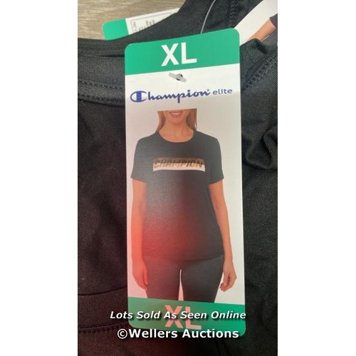 2059 - 7X LADIES NEW CHAMPION T SHIRTS XL / D5