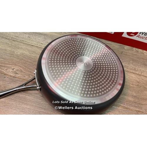 2220 - HENCKELS HARD ANODISED CERAMIC SAUTE PAN, 4.7L / MINIMAL SIGNS OF USE / E7