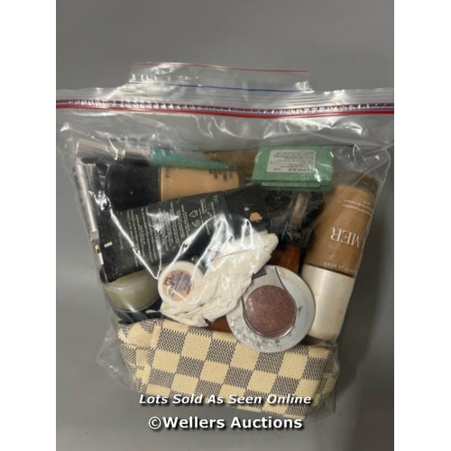 3056 - BAG OF PRE-OWNED COSMETICS / T12