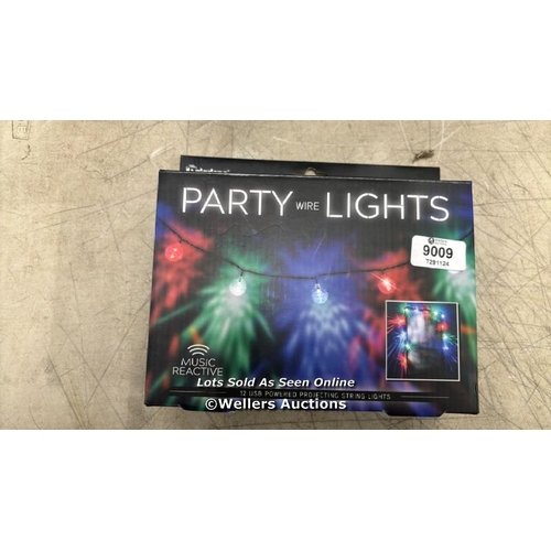 9009 - PARTY WIRE LIGHTS  / APPEARS NEW   / H33