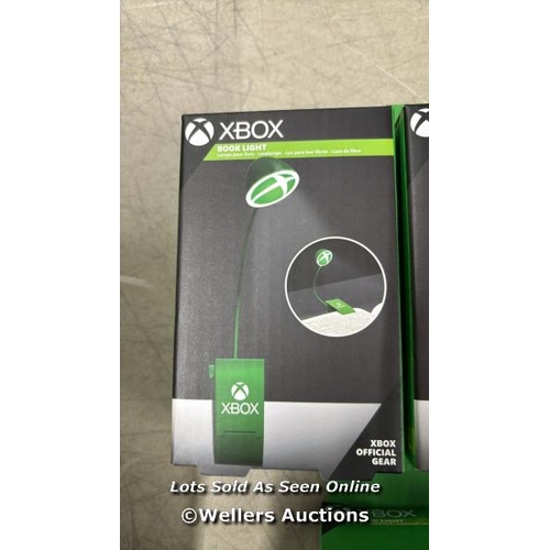 9076 - 3X XBOX BOOK LIGHTS / NEW / H71