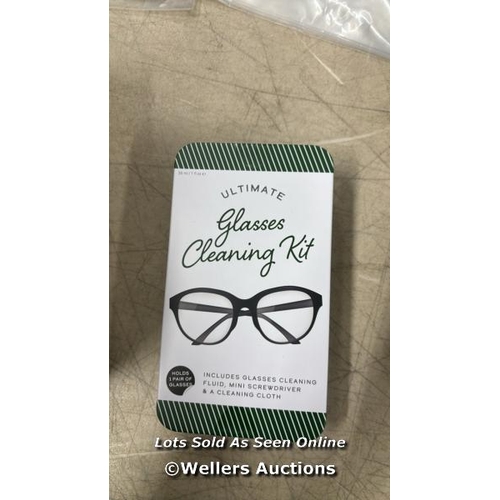 9090 - FIZZ CREATIONS ULTIMATE GLASSES CLEANING KIT / NEW / H74