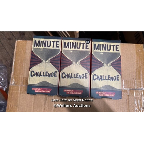 9128 - 3X MINUTE CHALLENGE GAME / NEW / H69