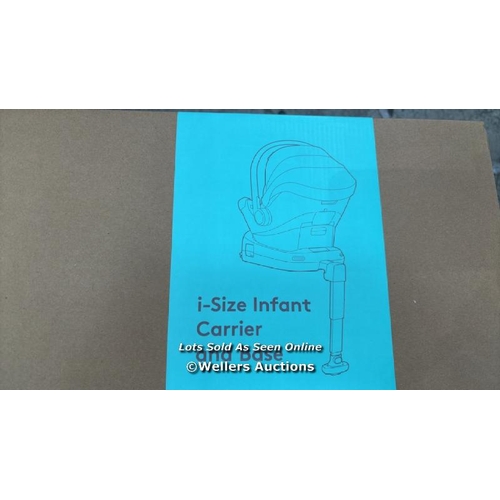 133 - RRP: 425 SILVER CROSS I-SIZE INFANT CARRIER AND BASE OS SPACE / NEW AND SEALED / COLLECTION FROM DAR... 