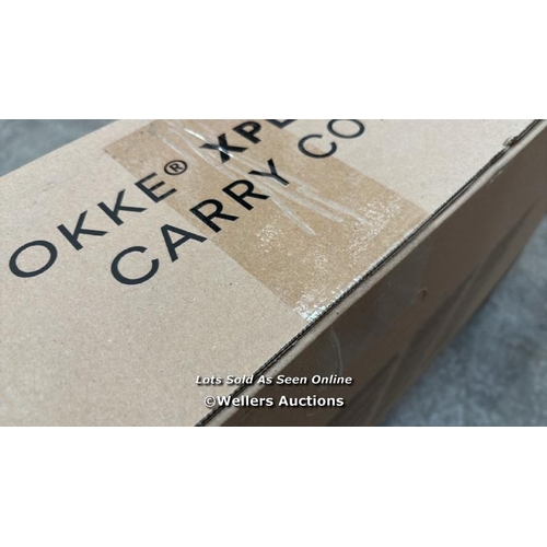 163 - RRP: 210 STOKKE XPLORY X CARRY COT OS MODERN GREY / NEW AND SEALED / COLLECTION FROM DARTFORD