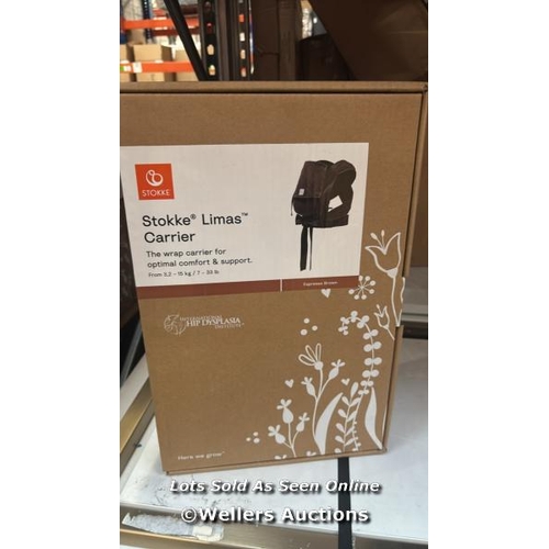 5 - RRP: 54 STOKKE�  LIMAS� CARRIER FLEX OS ESPRESSO BROWN / COLLECTION FROM DARTFORD