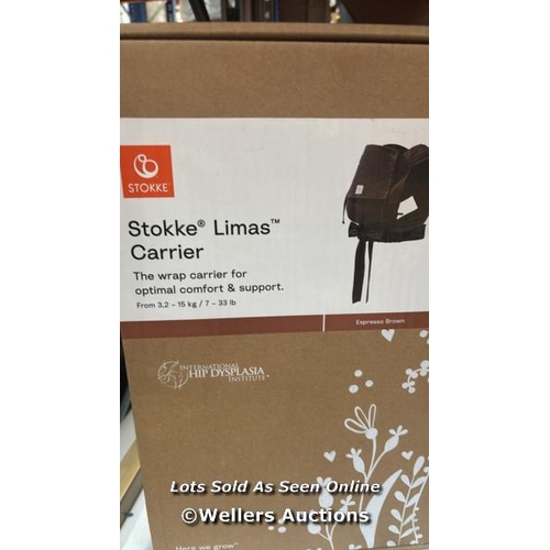 5 - RRP: 54 STOKKE�  LIMAS� CARRIER FLEX OS ESPRESSO BROWN / COLLECTION FROM DARTFORD