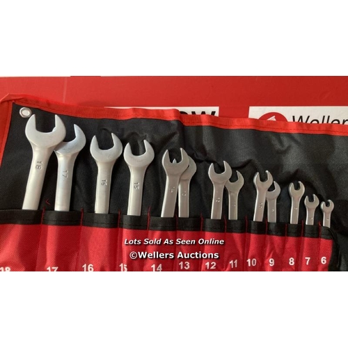 8005 - NEILSEN CT0795 SPANNER SET 25PC (COMBINATION-SATIN FINISH) 6-32MM, SILVER / APPEARS NEW OPEN BOX  / ... 