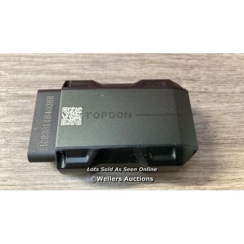 8021 - TOPDON TOPSCAN OBD2 SCANNER BLUETOOTH, WIRELESS OBD2 CODE READER WITH ACTIVE TEST, 8 RESET, CAR DIAG... 