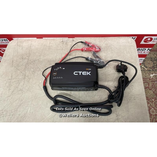 8036 - CTEK PRO25S BATTERY CHARGER 12V, POWER SUPPLY, BATTERY TENDER CHARGER, BATTERY MAINTAINER, 12V LITHI... 