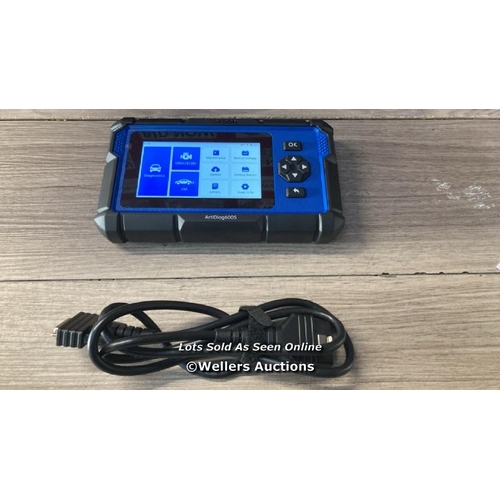 8046 - TOPDON OBD2 CODE READER SCANNER ARTIDIAG600S, 9 RESET SERVICE FOR OIL/BMS/ABS/SAS/EPB/DPF/TPMS/THROT... 