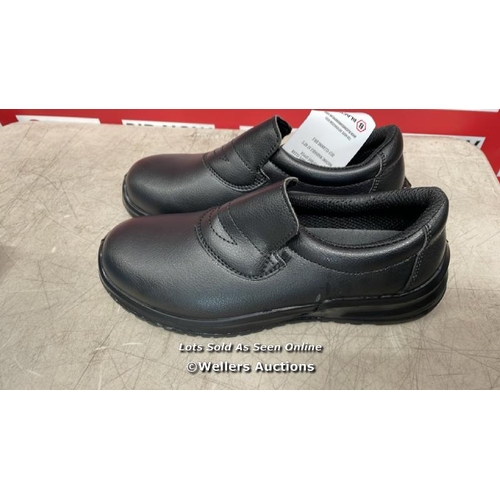 8052 - BLACKROCK SLIP-ON SAFETY SHOES, MENS WOMENS STEEL TOE CAP SHOES, CHEF SHOES, NURSING SHOES, ORTHOPED... 