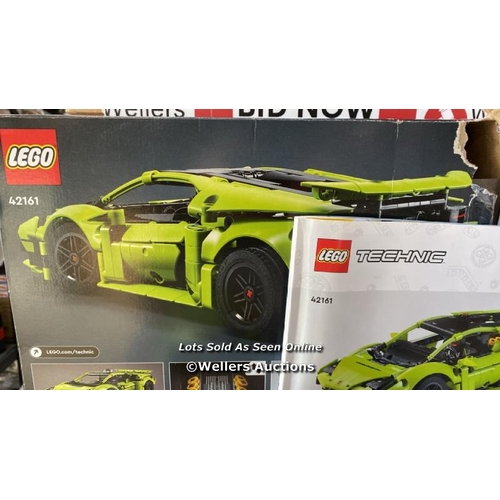 8153 - LEGO TECHNIC LAMBORGHINI HURACáN TECNICA TOY CAR MODEL KIT, RACING CAR BUILDING SET FOR 9 PLUS YEAR ... 