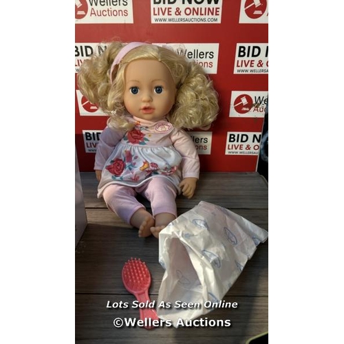 8164 - BABY ANNABELL SOPHIA - 43CM SOFT BODIED DOLL WITH HAIR FOR STYLING - SUITABLE FOR CHILDREN AGED 2+ Y... 