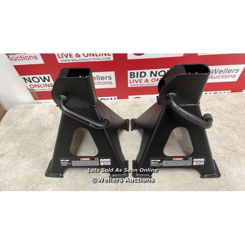 8229 - VEVOR JACK STANDS, 3 TON (6,000 LBS) CAPACITY CAR JACK STANDS, 10.8-16.3 INCH ADJUSTABLE HEIGHT, FOR... 