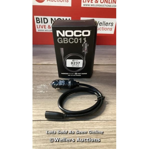 8237 - NOCO GBC011 BOOST X 65W 12V CAR CHARGER FOR GBX45, GBX55, GBX75 AND GBX155 ULTRASAFE LITHIUM JUMP ST... 