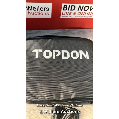 8241 - TOPDON OBD2 CODE READER SCANNER ARTIDIAG600S, 9 RESET SERVICE FOR OIL/BMS/ABS/SAS/EPB/DPF/TPMS/THROT... 