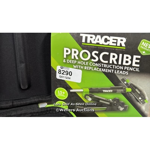 8290 - TRACER PROSCRIBE TOOL WITH DEEP HOLE PENCIL, LEAD HOLSTER AND CARRY CASE (DIY, WOODWORKING, AND CARP... 