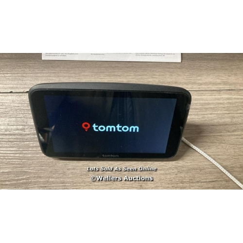 8299 - TOMTOM CAR SAT NAV GO SUPERIOR (6 INCH, WITH TRAFFIC CONGESTION AND SPEED CAM ALERTS THANKS TO TOMTO... 