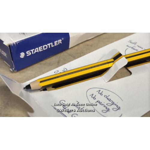 8308 - STAEDTLER 180 22 NORIS DIGITAL CLASSIC EMR STYLUS - FOR DIGITAL WRITING, DRAWING AND ERASING ON EMR-... 