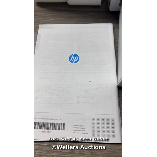 8319 - HP LASERJET M110W WIRELESS BLACK & WHITE PRINTER (1 YEAR LIMITED WARRANTY) / MINIMAL SIGNS OF USE