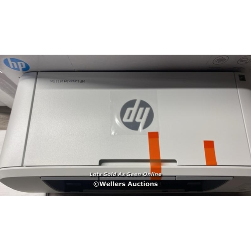 8319 - HP LASERJET M110W WIRELESS BLACK & WHITE PRINTER (1 YEAR LIMITED WARRANTY) / MINIMAL SIGNS OF USE