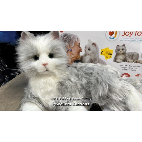 8330 - AGELESS INNOVATION JOY FOR ALL INTERACTIVE PET CAT - LIFELIKE & REALISTIC COMPANION WITH SOFT FUR AN... 