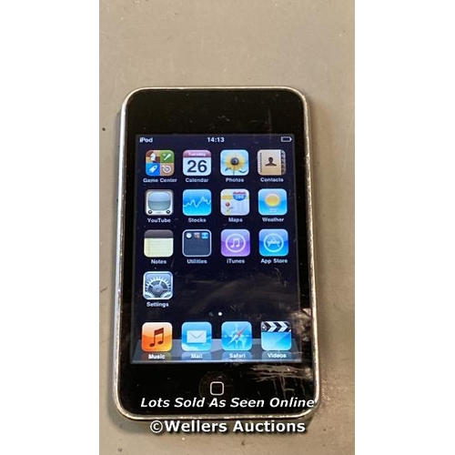 9514 - APPLE IPOD TOUCH 2 / 8GB / SN: 1A83925Y201 / I-CLOUD ACCOUNT UNLOCKED