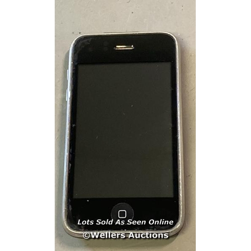 9525 - APPLE IPHONE 3GS / MODEL A303 / 16B / SN:83016WW13NP / I-CLOUD ACCOUNT UNLOCKED / A2