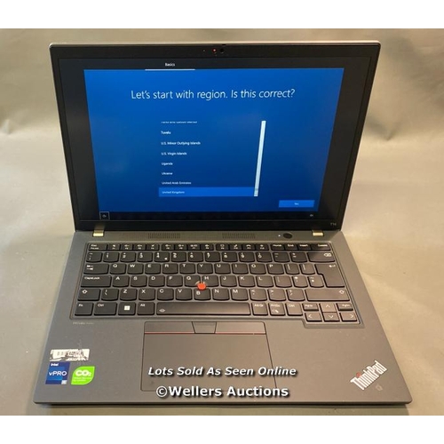 9530 - LAPTOP: LENOVO INTEL PRO /250GB HB / INTEL CORE 15-1345U@1.6GHZ / 16GB RAM / WIN 10 / SN: PF4RWJW2