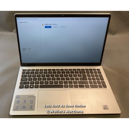 9532 - LAPTOP: DELL INSPIRON 15 300 / 250GB HB / INTEL CORE 15-1035G1@1 GHZ / 8GB RAM / WIN 11 / ST: JBH1NJ... 