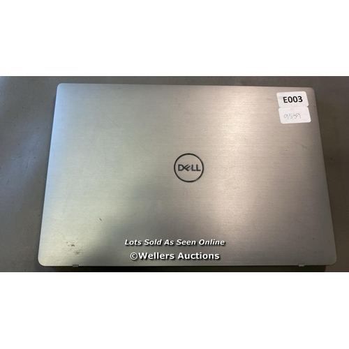 9539 - LAPTOP: DELL LATITUDE 7400 / 16GB RAM / 500GB HB / INTEL CORE 17-86654@1.9 GHZ / WIN 10 / SN: 3ZQRYY... 