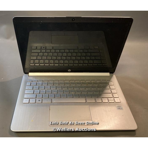 9543 - LAPTOP: HP / INTEL CORE 13-101104@2.1GHZ / 4GB RAM / 250 GB HD / WIN 11 / SN: 5CG1235JLK