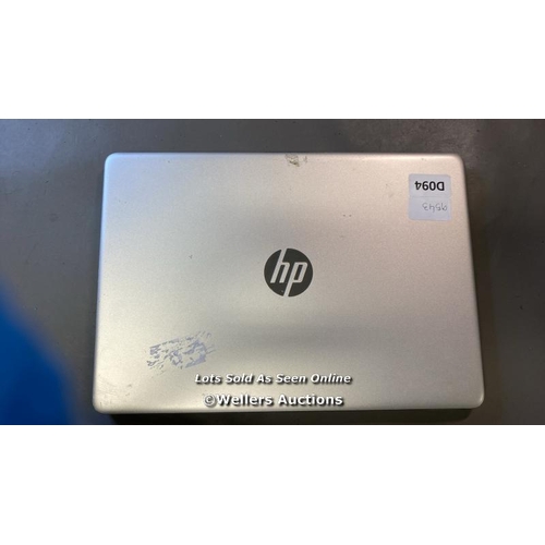 9543 - LAPTOP: HP / INTEL CORE 13-101104@2.1GHZ / 4GB RAM / 250 GB HD / WIN 11 / SN: 5CG1235JLK