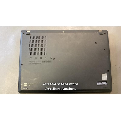 9552 - LAPTOP: LENOVO X13 / INTEL CORE 15-1235U@1.3GHZ / 16GBRAM / 250GB HD / WIN 11 / SN: GM-06D32S