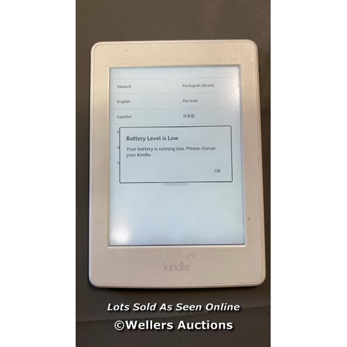 9557 - AMAZON KINDLE / MODEL DP75SDI / WHITE