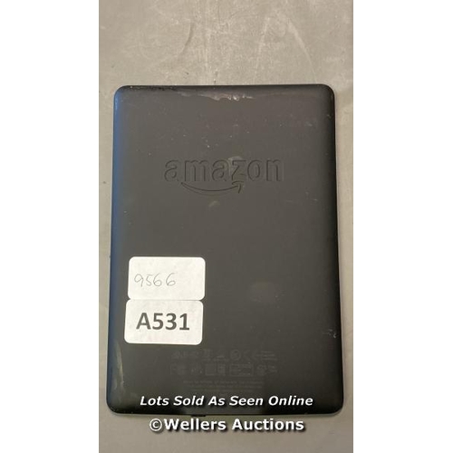 9566 - AMAZON KINDLE / MODEL DP75SDI / BLACK