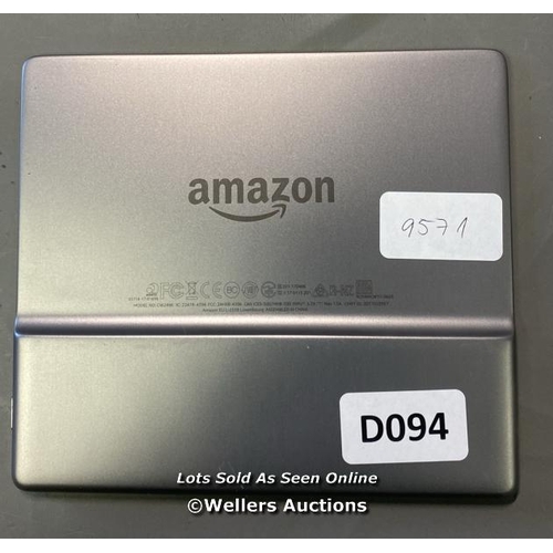 9571 - AMAZON KINDLE / MODEL CW24W1 / SILVER