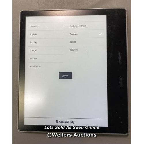 9572 - AMAZON KINDLE / MODEL CX24W1 / SILVER