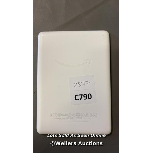 9577 - AMAZON KINDLE / MODEL J9G29R / WHITE