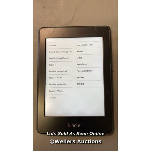 9583 - AMAZON KINDLE / MODEL EY21 / BLACK